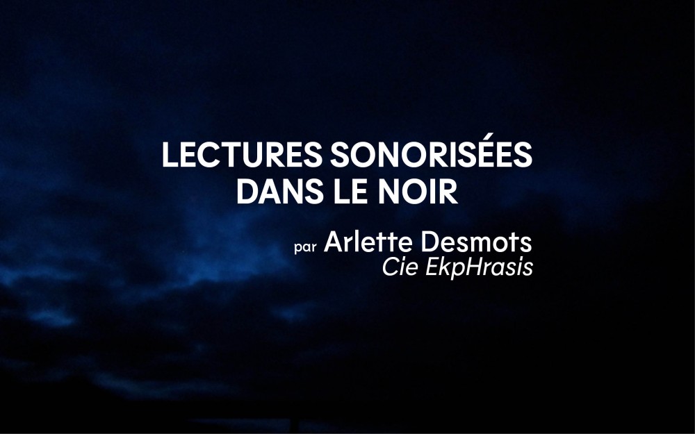 Lectures dans le noir - © Reine Blanche